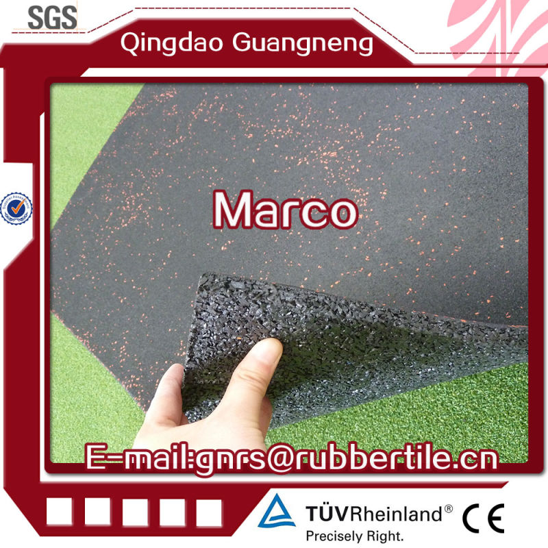 Gymnasium Flooring Rubber Factory Direct Indoor Rubber Tile Rubber Floor Tile