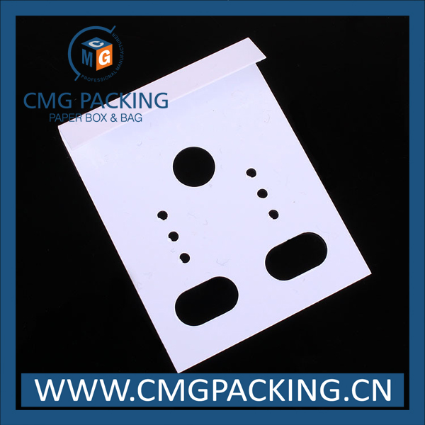 Plastic Card Custom Made Jewelry Display Tag (CMG-111)