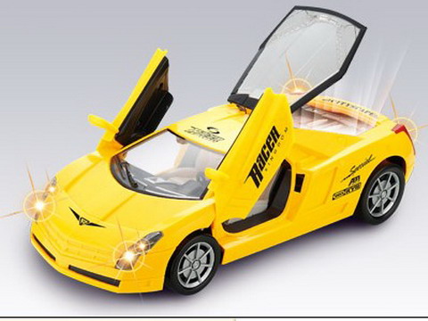 Battery Operated Toy Plastic B/O Car with Music (H0895065)