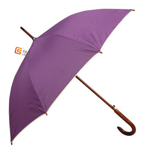 Wooden Shaft and Handle Promotion Straight Umbrella (YS-1007A)