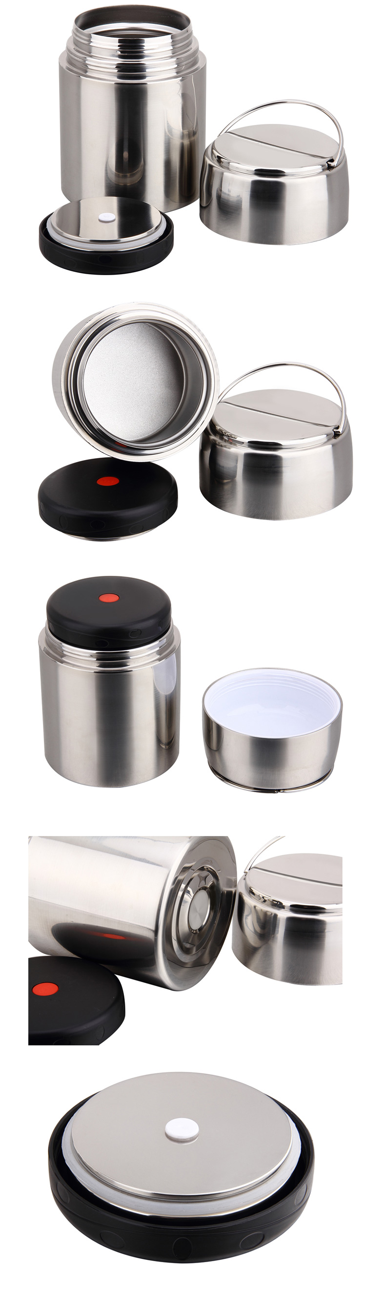 304 Stainless Steel Vacuum Insulated Food Warmer Container