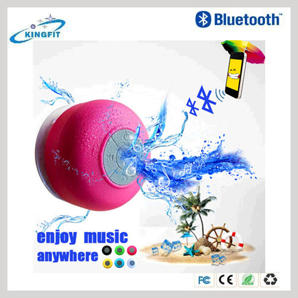 Factory Price Waterproof Ipx4 Bluetooth Stereo Shower Speaker