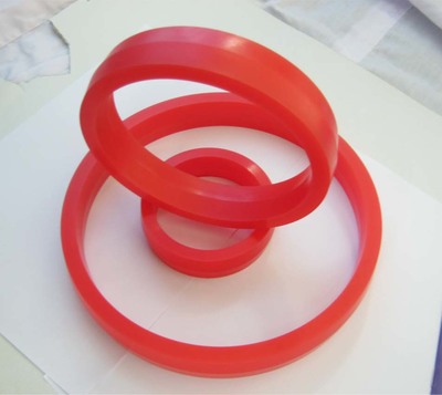 Black Rubber Drum-Type Seal Ring, Factory Price NBR FKM PU