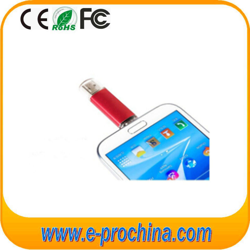 (EJ002) Customized Logo Mobile Phone OTG USB Flash Drive