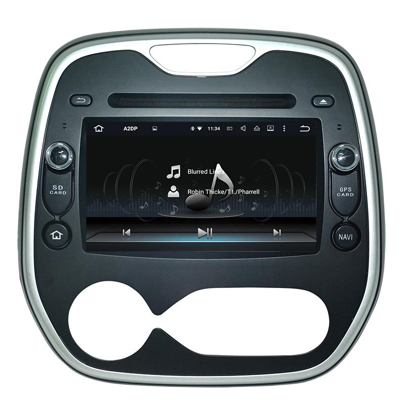 Car Video for Renault Captur USB Car Video Player DVD GPS Radio Navigation Video Interface Audio System 12V Bt TV