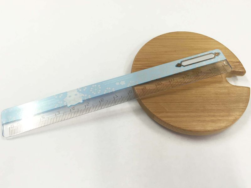 15 Cm Color Straight Plastic Ruler for School and Office Stationery