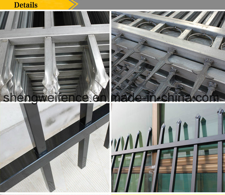 Security Steel Tubular Garden Fencing and Gates