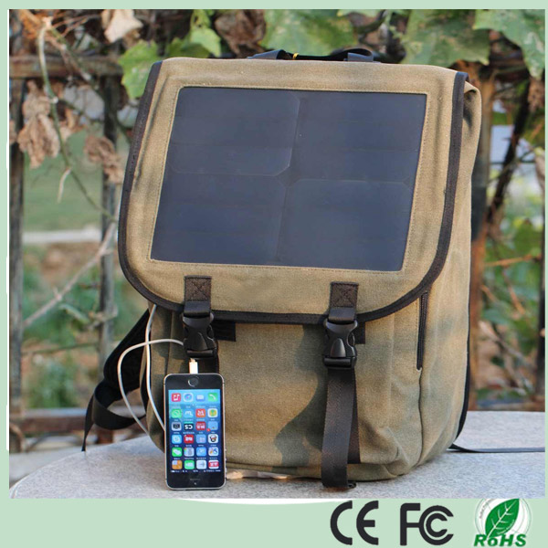 10W 5V Solar Battery Charging Outdoor Backpack Bag for Travel Climbing Solar Panel USB Output Charger Backpack (SB-188)