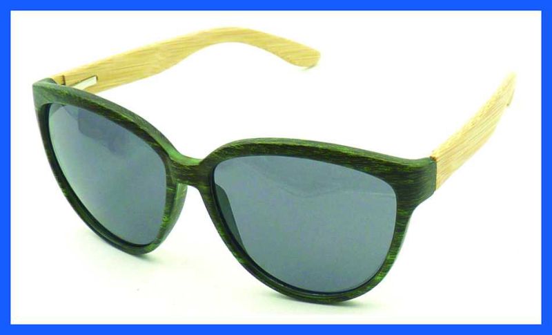 Fqpw16979 Good Quality Bamboo Arms Sunglasses Classcial Style