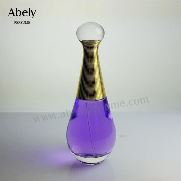 3.4fl. Oz Elegant Woman Shaped Glass Perfume Bottle