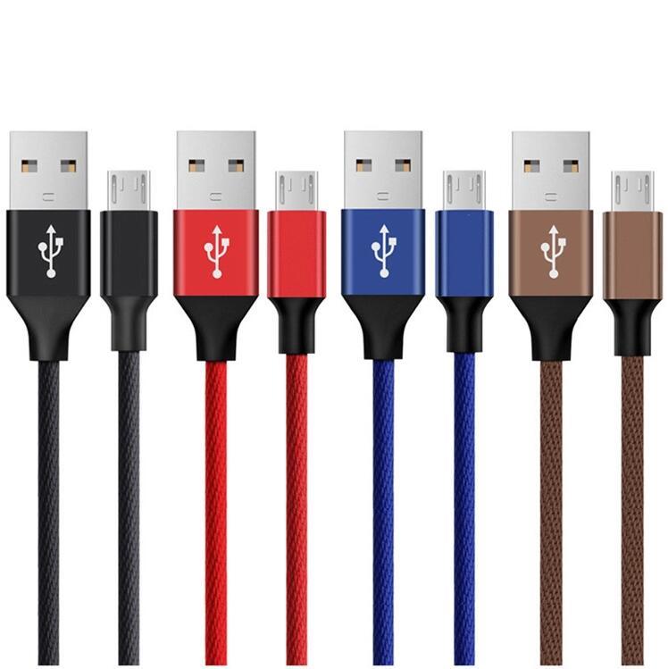 Colorful Fast Charging Charger for Mobile Phone Sync Data USB Cable