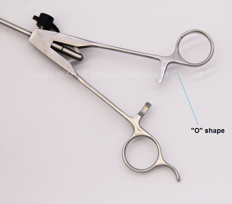 Hf2008 Surgical Laparoscopic Needle Holder O-Type Handle