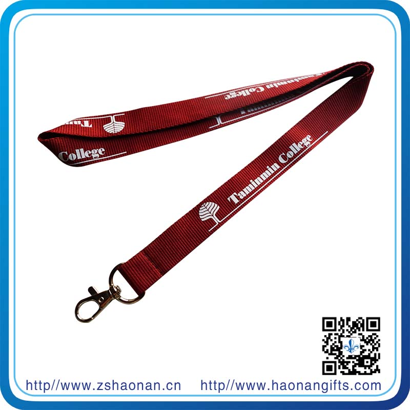 China Wholesale Custom Eco-Friendly Promotion Silk Screen Printing Lanyard