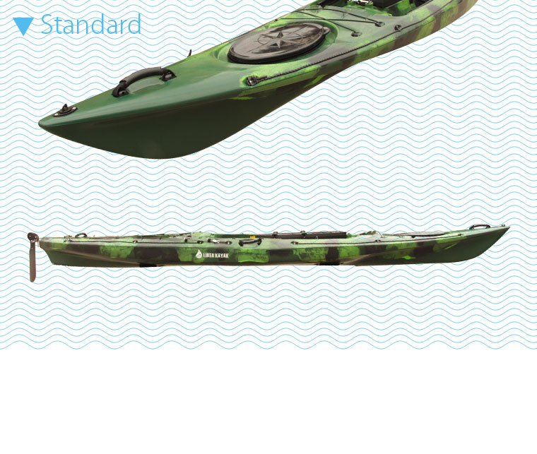 PE Rotomoulded PRO Fishing Kayak Sale Made in China Design by Liker