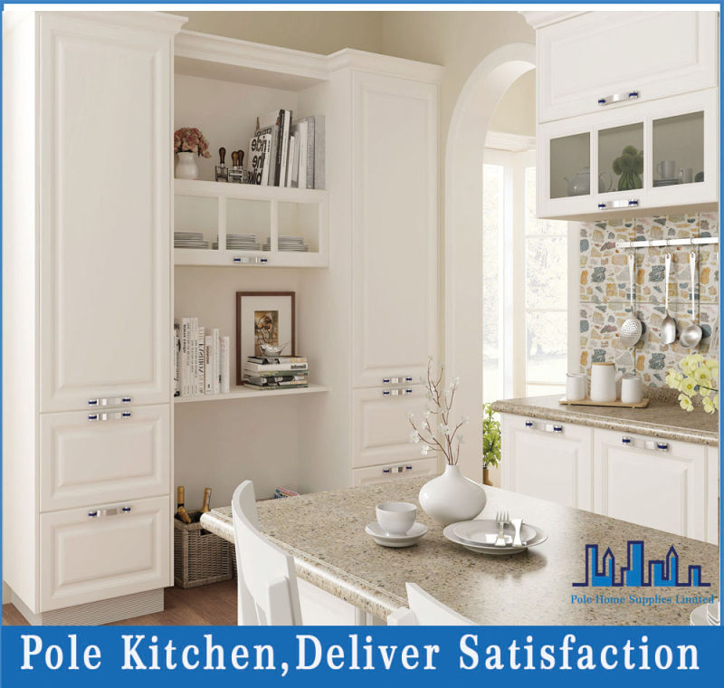 High Quality White PVC Modular Kitchen