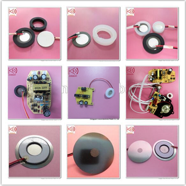 Piezoelectric Ceramics Micro Ultrasonic Atomizer