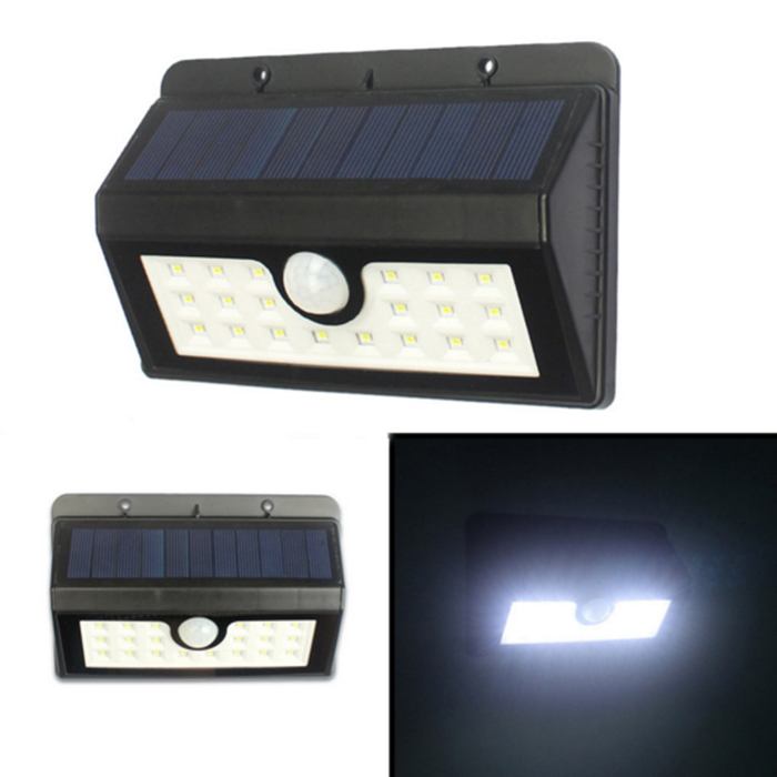 20LED Outdoor Lighting Solar Power Garden Light Wireless Waterproof Motion Sensor Wall Lamp