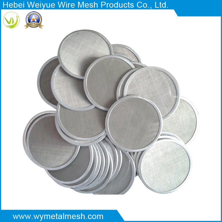 Filter Disc with Stainless Steel Wire Mesh