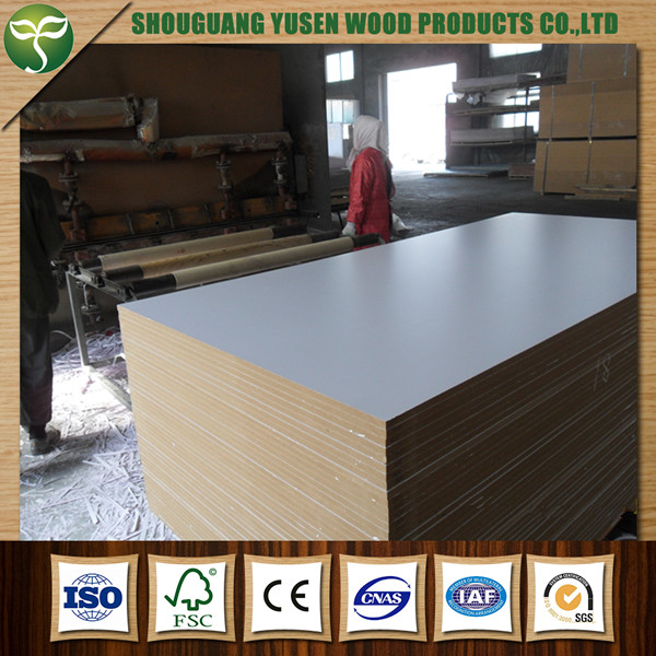 18mm White Melamine MDF Board