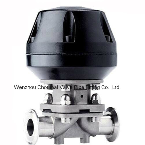 Sanitary Stainless Steel Manual Diaphragm Valve for Pharma