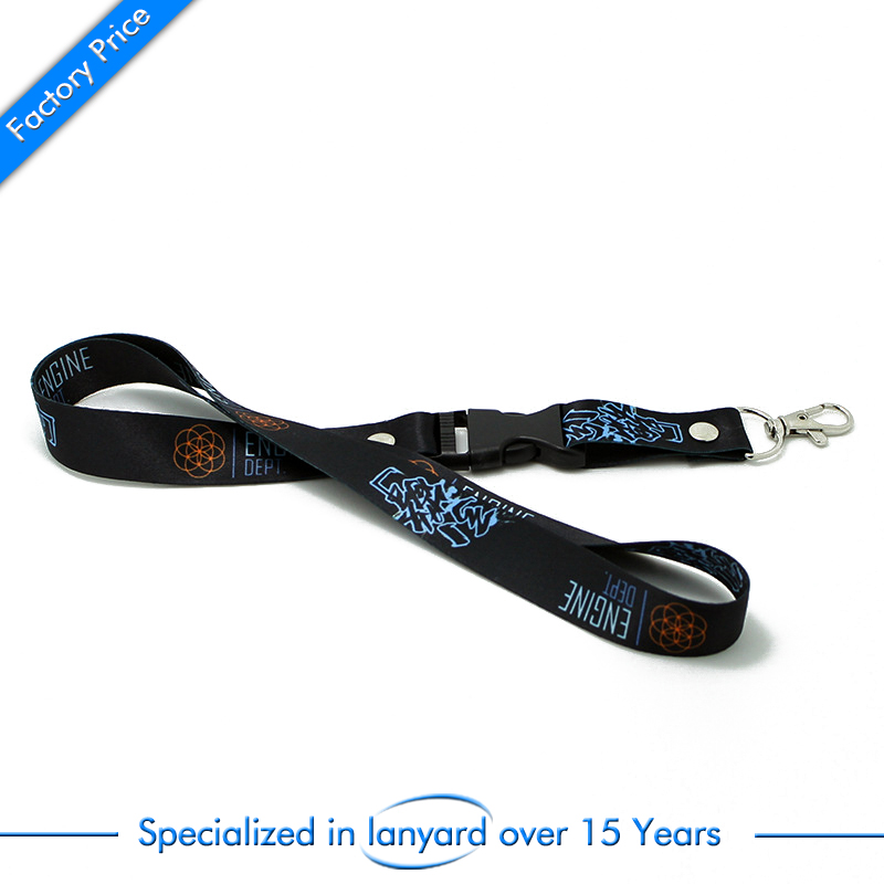 China Wholesale Customized ID Passed Staff Printed Lanyard in High Quality