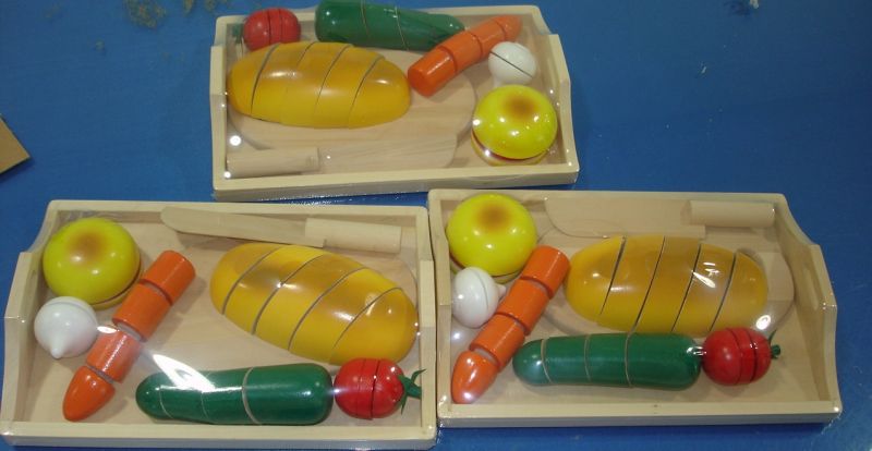 Wooden Cutting Food Toy