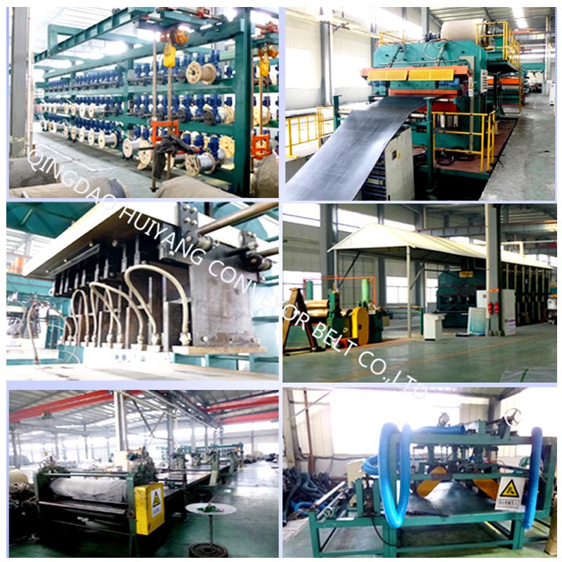 High Temperature Heat Resistance Conveyor Belt for Coal Power Plant