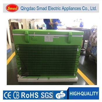 Wholesale Green Color Deep Chest Freezer