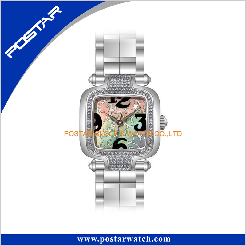 Psd-2238 Elegant Luxury Swiss Ladies Wrist Watch