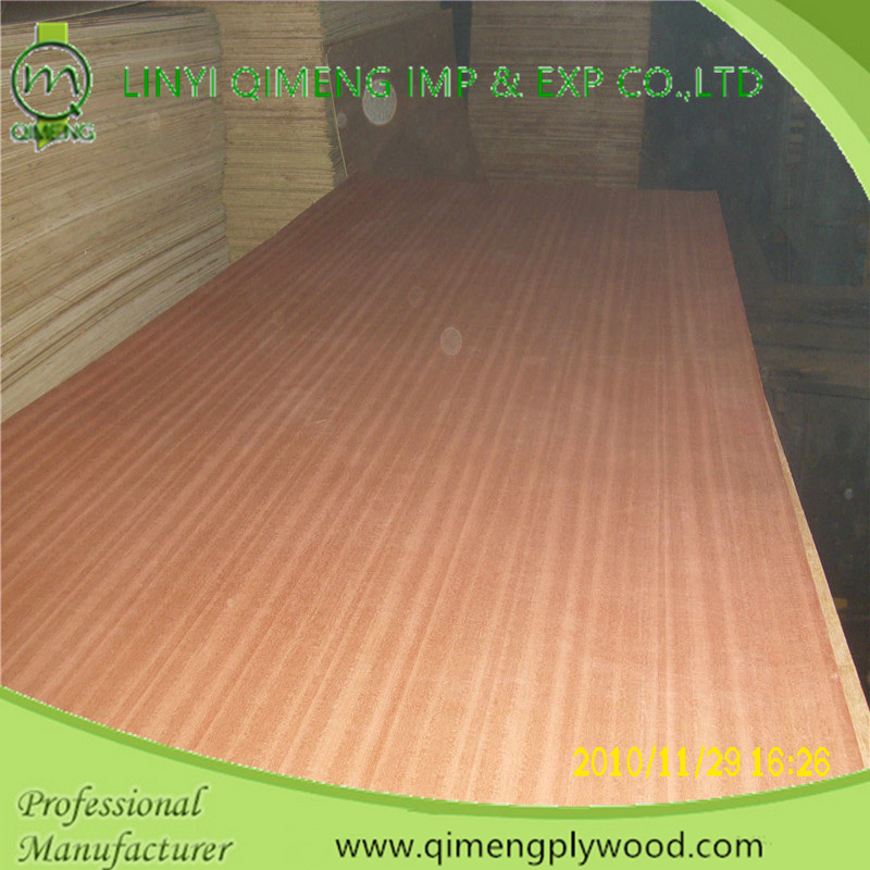 Supply 2.3mm Sapele Plywood with Good Quality and Price