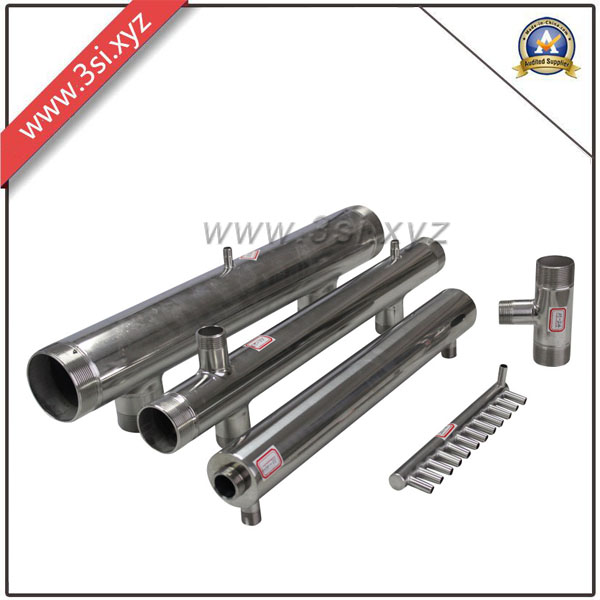 Stainless Steel Manifold in Floor Heating Separator Parts (YZF-AM054)