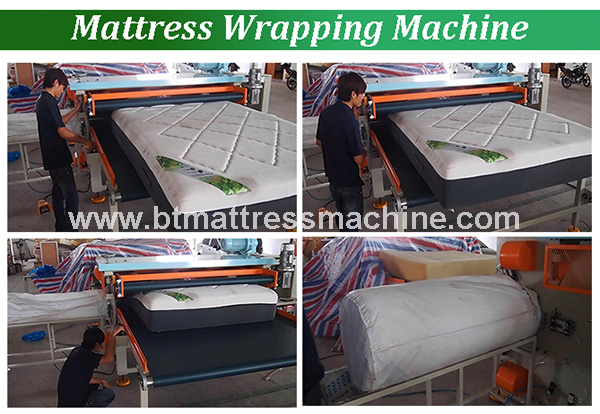 New Mattress Wrapping Machine