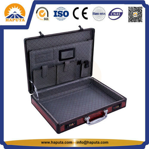 Various Simple Locking Aluminum Laptop Case for Files (HL-2507)