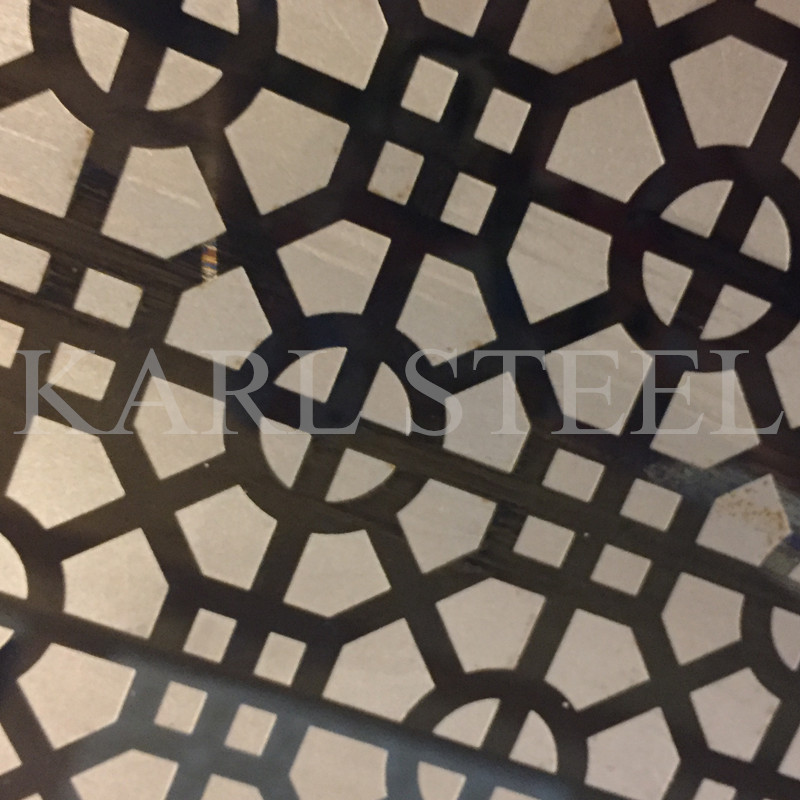 410 Stainless Steel Etched Sheet for Decoration Materials