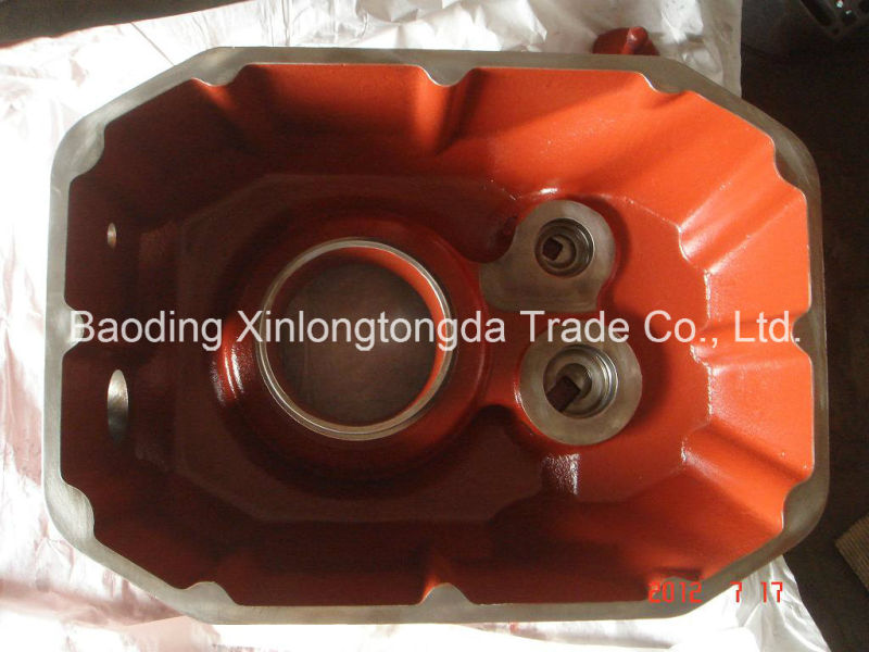 Red Gearbox with Sand Casting Process