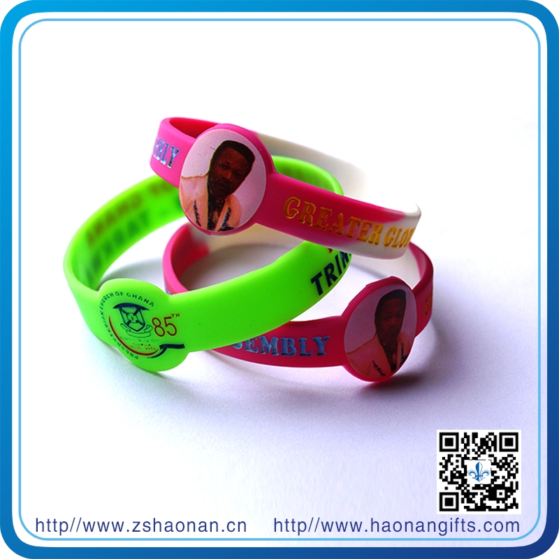 Custom 1 Inch Silicone Wristbands (HN-SE-044)