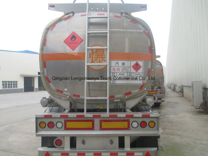 2016 Hot Aluminum 45m3 Fuel Tank Semi Trailer, Tank Trailer