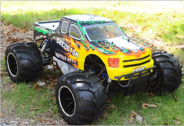 Hsp Skeleton 94050 1: 5 Gas Power RC Monster Truck