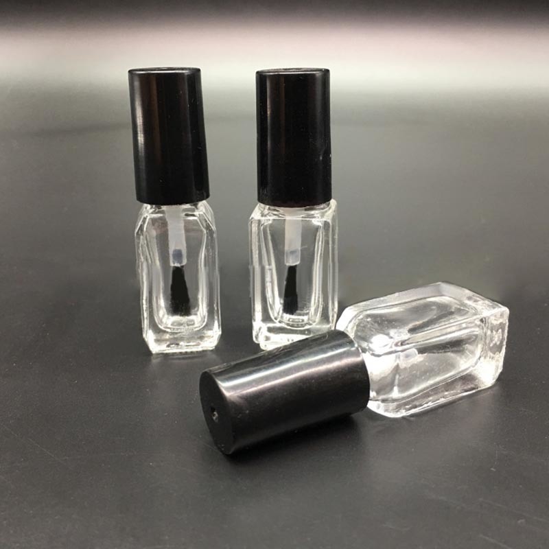 Square Cosmetic Glass Bottle, Glass Nail Polish Bottle (NBG20)