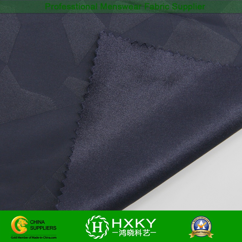 Imitation Memory Jacquard Compound Fabric for Trench