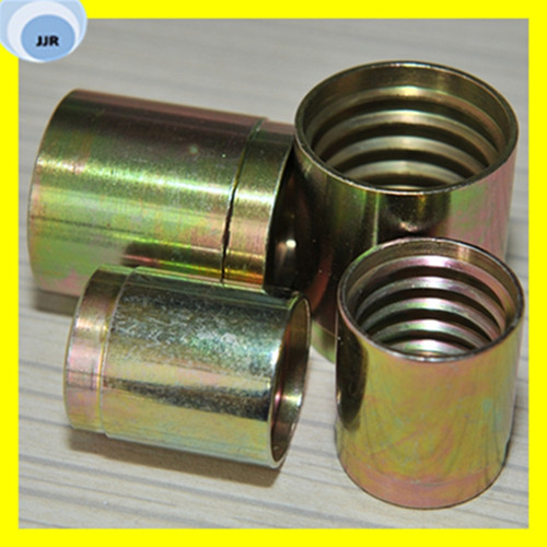 Carbon Steel Hydraulic Hose Ferrule Fittings for Hydraulic Assembly