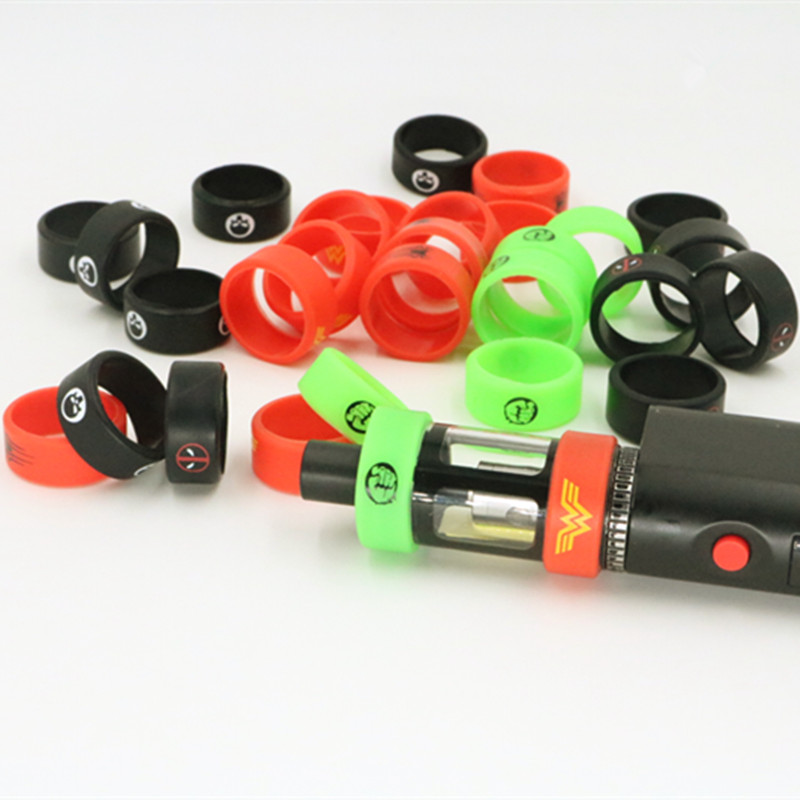 Vape Band Glow, Wholesale Vapor Band E Cigarette Mechanical Mod Fluorescence Silicon Vape Band