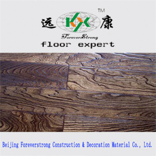 Antique Embossed Multi-Layer Elm Engineered Wood Flooring