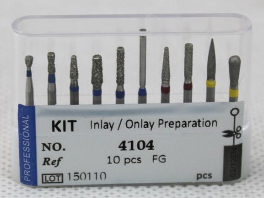 Dental Bur Kit - Inlay/Onlay Preparation