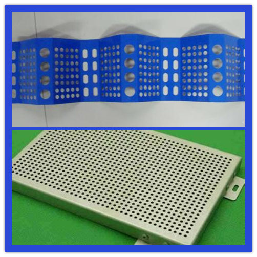 Perforated Metal Plate with Bend