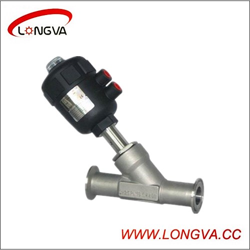 Wenzhou Supplier Pneumatic Threaded Angle Seat Valve