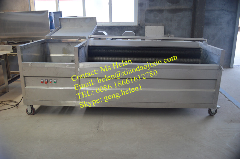 Potato Peeling Machine/Automatic Potato Peeler and Washer