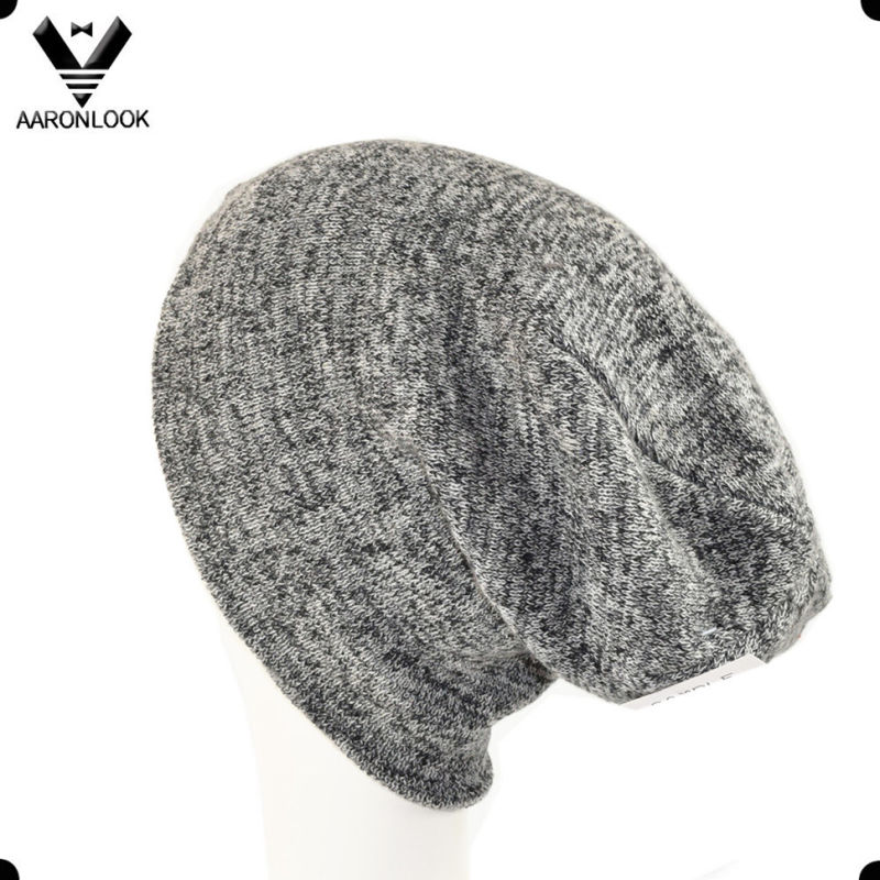 Men's Acrylic Knitted Double Layer Beanie