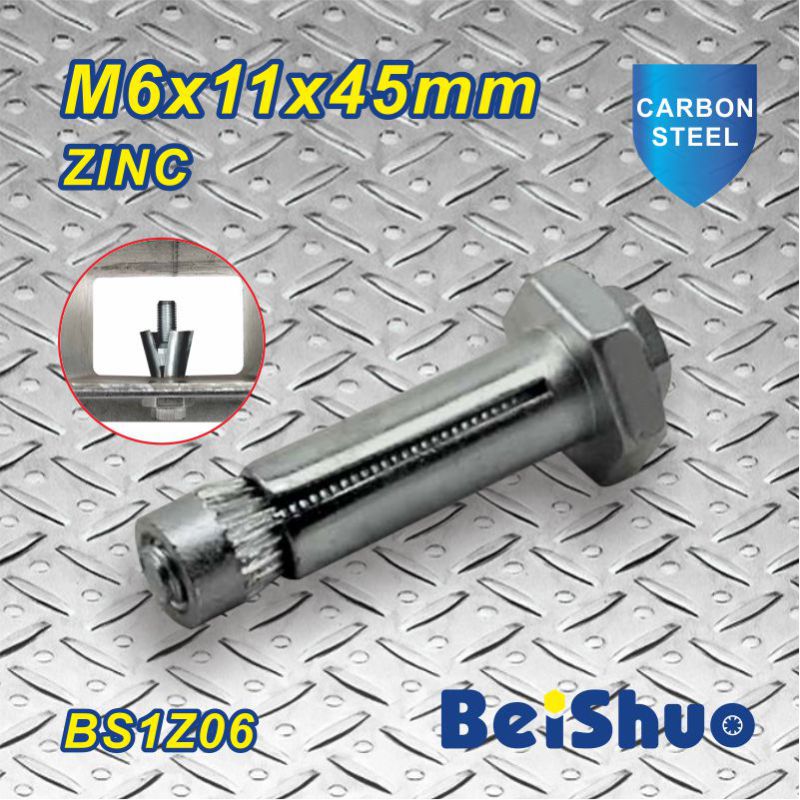 M6X11X45mm Steel Construction Fastener Hex Bolt for Construction