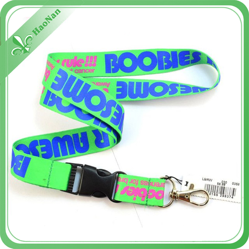 Polyester Material Lanyard with Sublimated Printing Logo